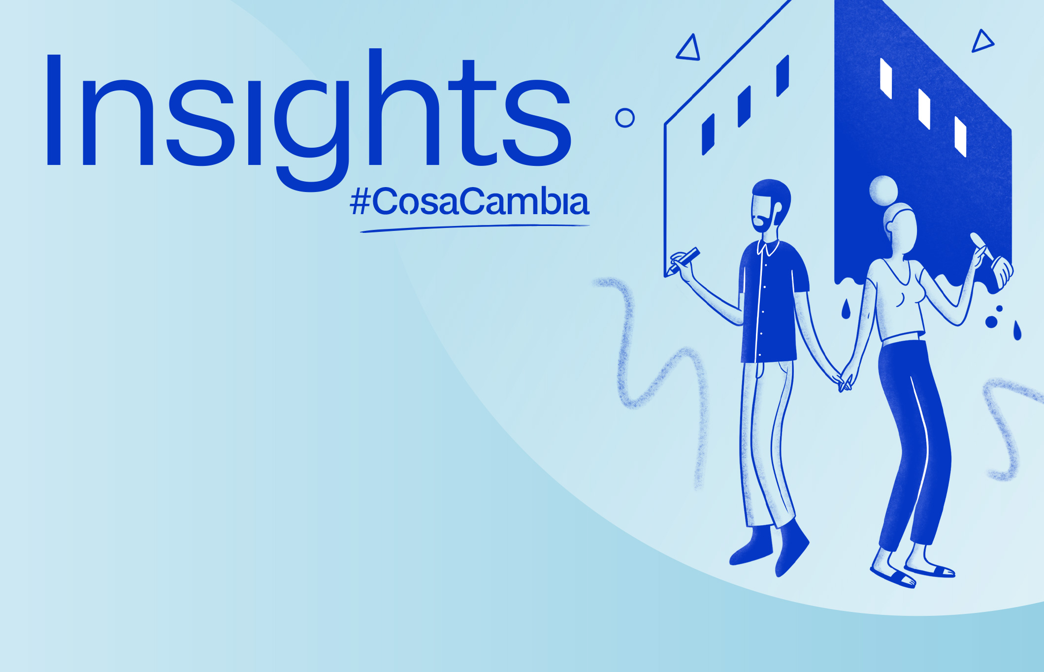 La locandina del nuovo appuntamento del #CosaCambia