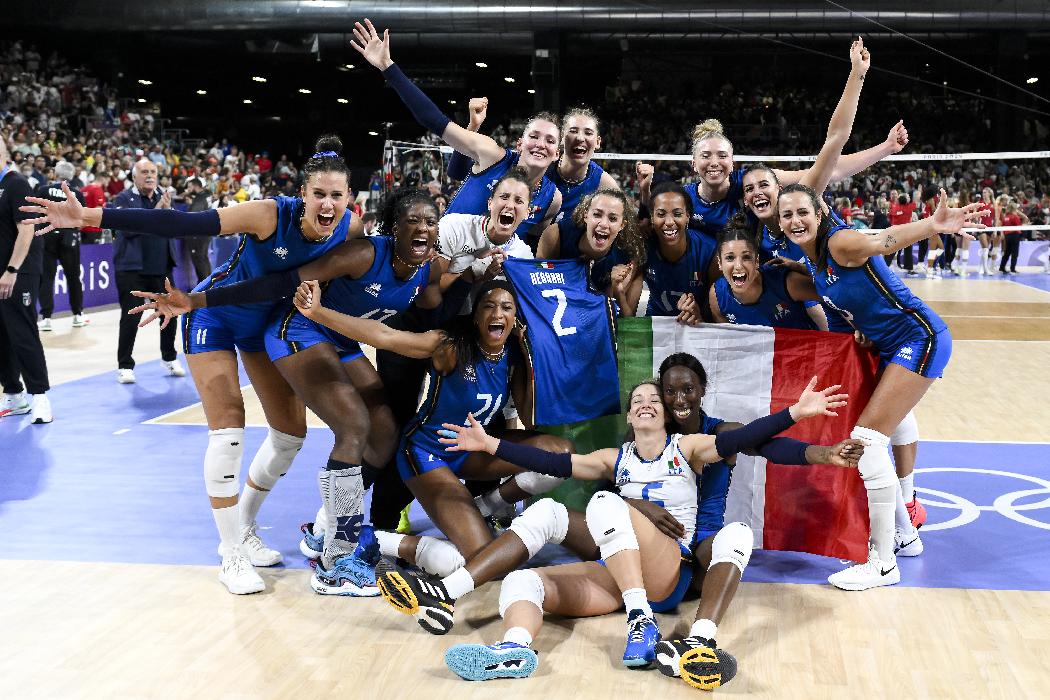 Il primo oro olimpico del volley femminile