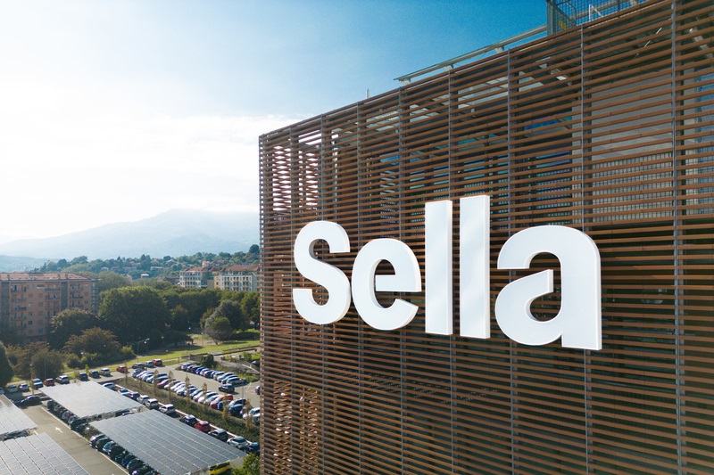 La sede del gruppo Sella a Biella