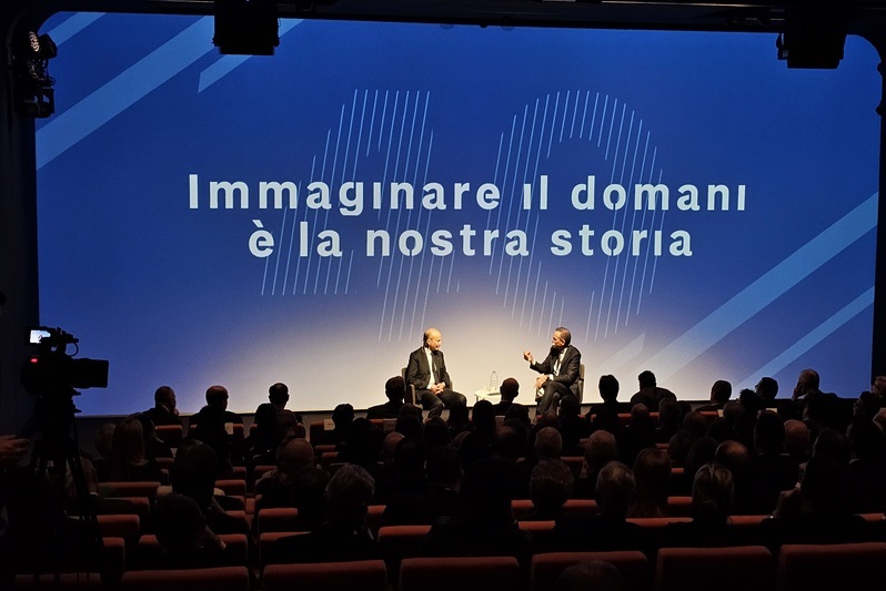 Un momento dell'evento dedicato ai 40 anni di Sella Sgr