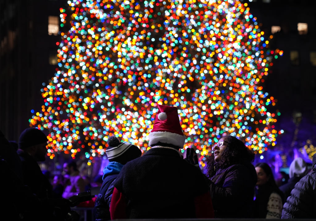 Si accendono le luci di Natale a New York