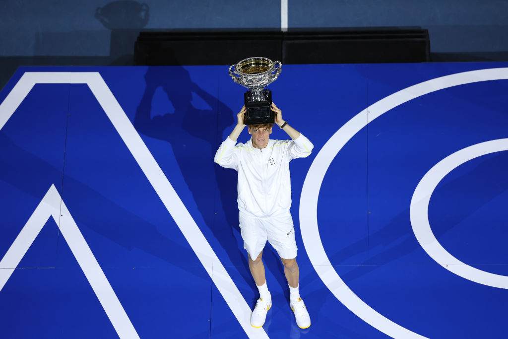 immagine Sinner campione degli Australian Open