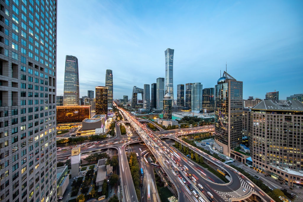 Una veduta di Pechino (Zhou Jin/Qianlong.com/VCG via Getty Images)