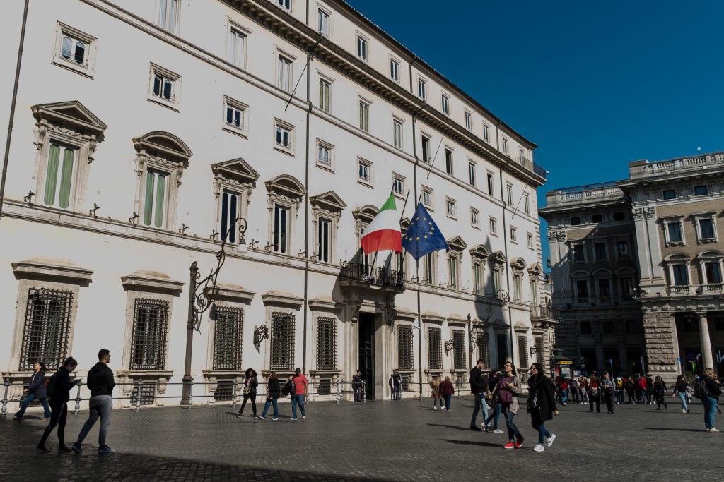 Palazzo Chigi a Roma (Andrea Ronchini/NurPhoto via Getty Images)