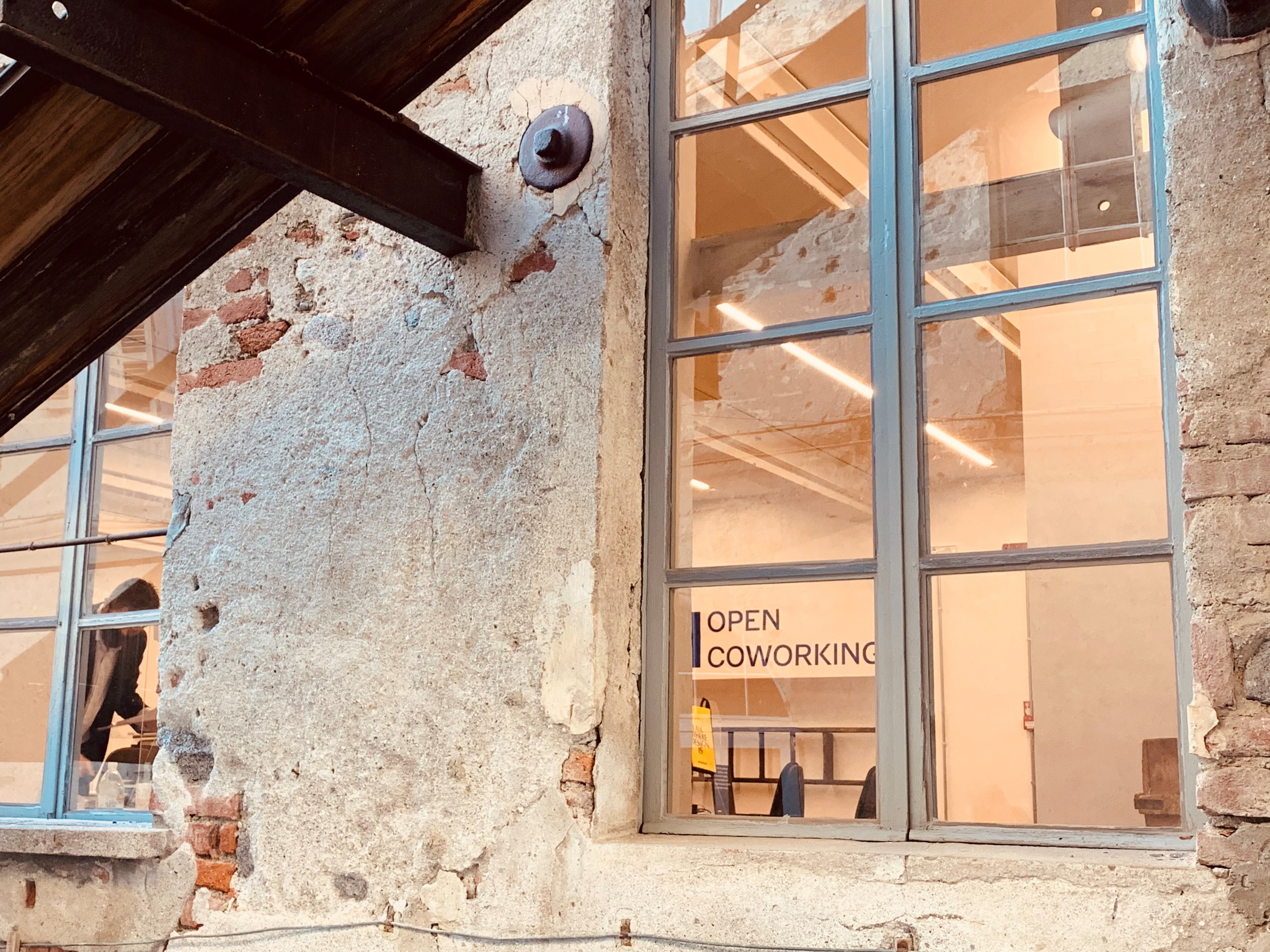 A view of the new coworking spaces