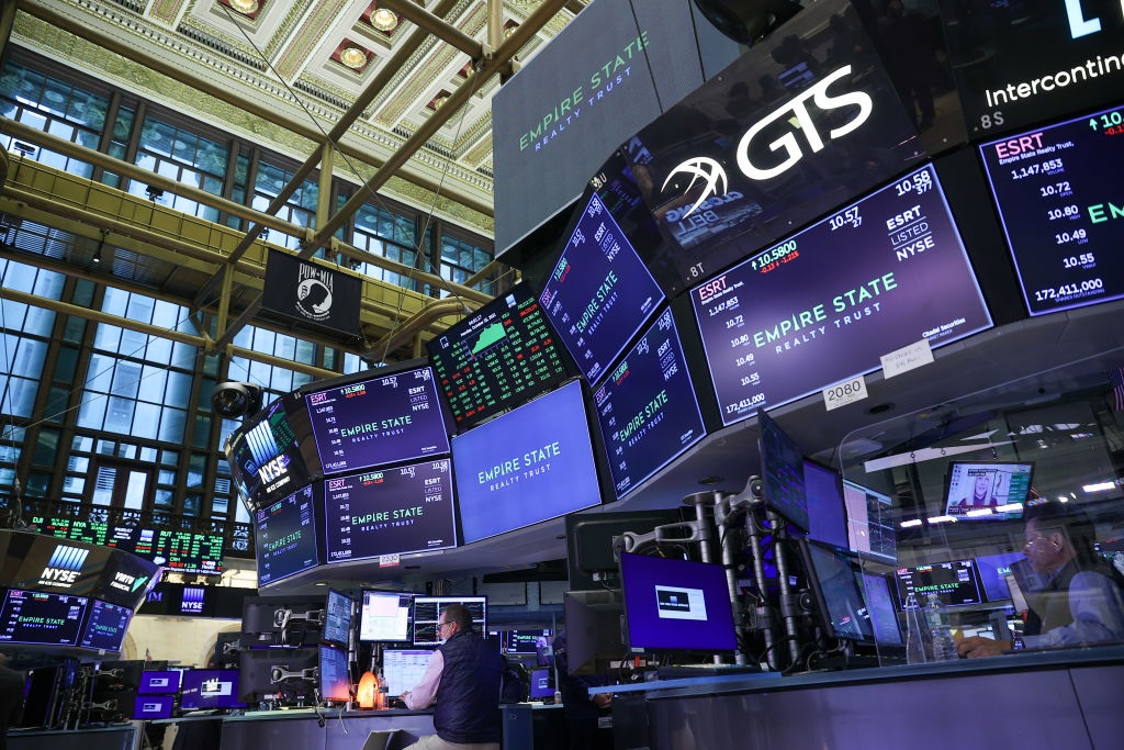 Il floor del New York Stock Exchange (Tayfun Coskun / Anadolu Agency via Getty Images)
