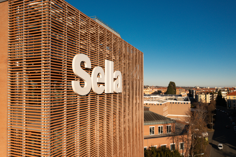 La sede del gruppo Sella a Biella