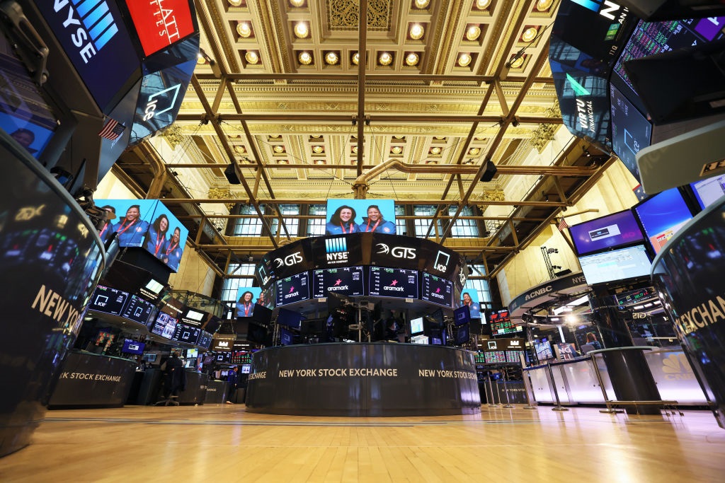 Il floor del New York Stock Exchange (Michael M. Santiago / Getty Images)