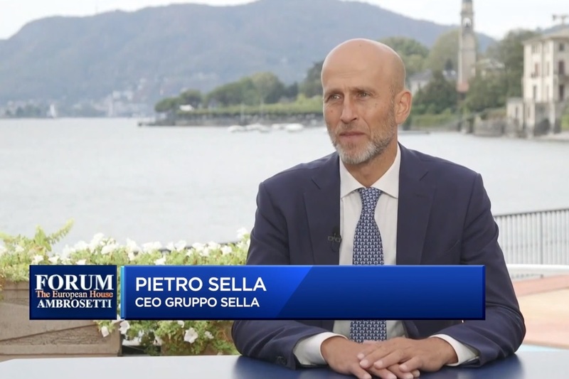 Un momento dell'intervista