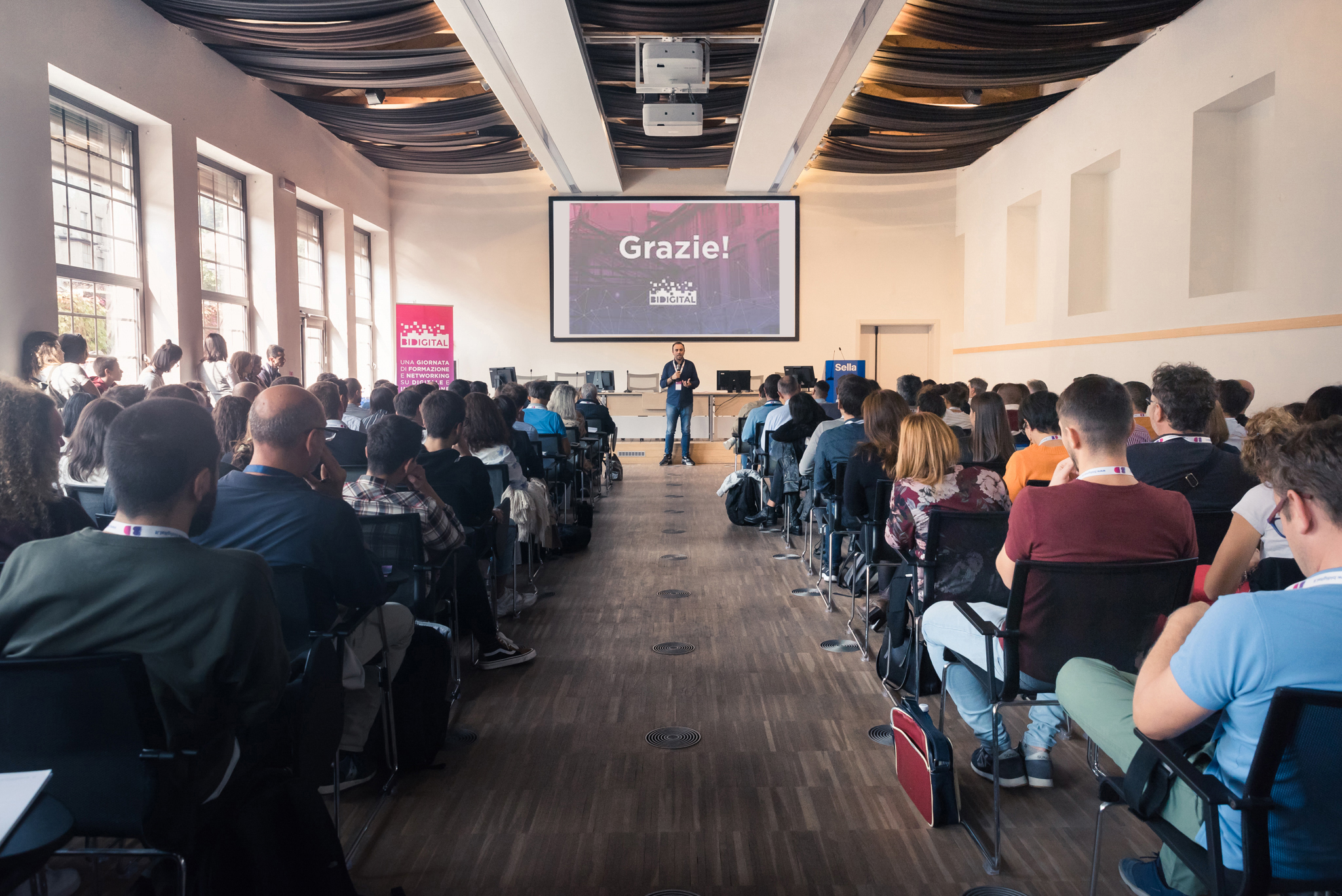 Una sala piena durante l'ultima edizione del BiDigital