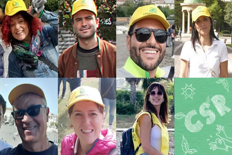 immagine CSR Day Banca Sella, la carica dei colleghi volontari uniti per l'ambiente. Il giro d'Italia con il racconto della giornata