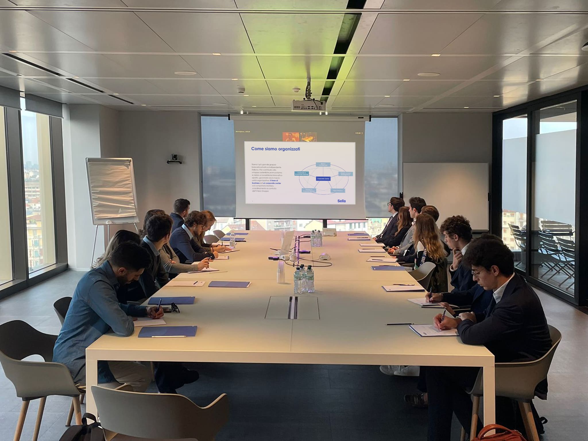 Un momento dell'incontro del 27 ottobre al Fintech District