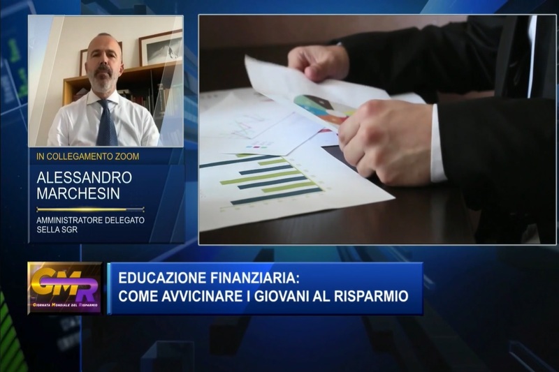 Un momento dell'intervento su Class Cnbc