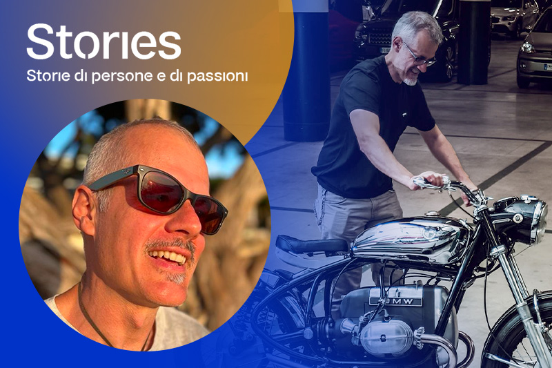 immagine Quel pezzo di lamiera si trasforma in qualcosa di speciale. Andrea e l'arte della manutenzione della motocicletta