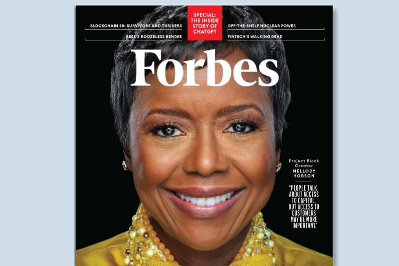 La copertina di Forbes