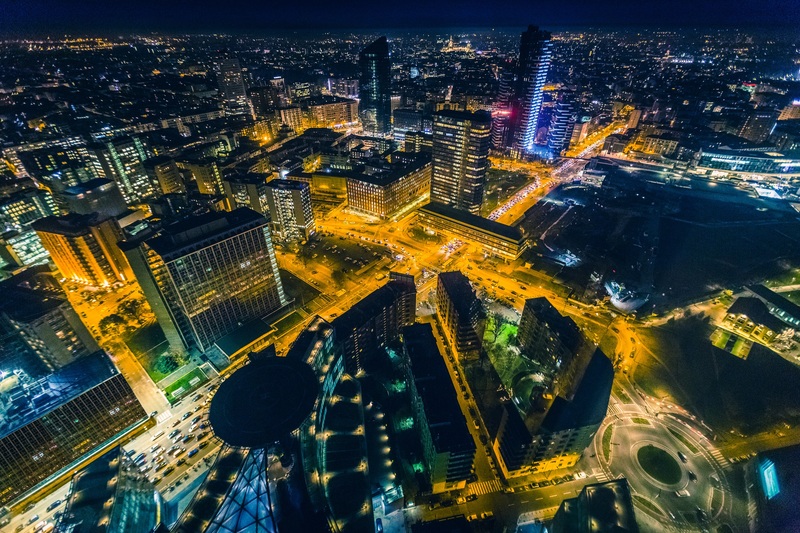 Il distretto finanziario di Milano (Getty Images)