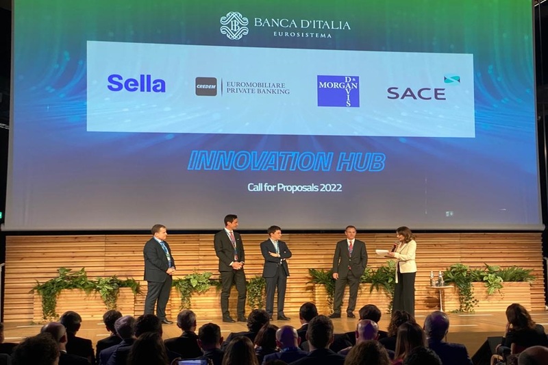 Un momento della premiazione dei progetti finalisti