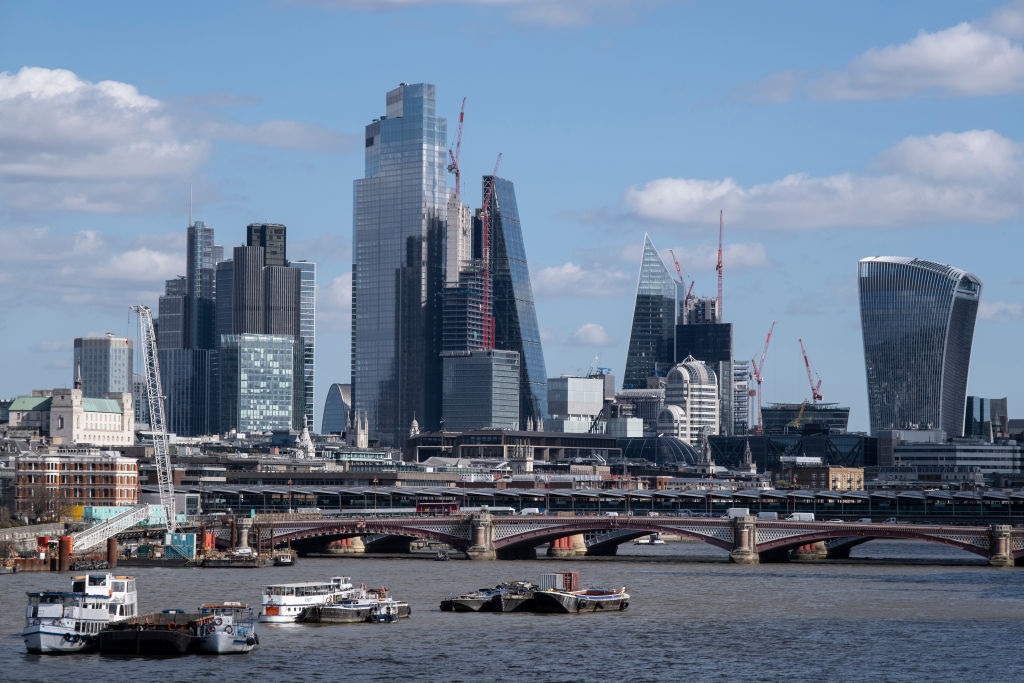 Lo skyline di Londra (Mike Kemp / In Pictures via Getty Images)