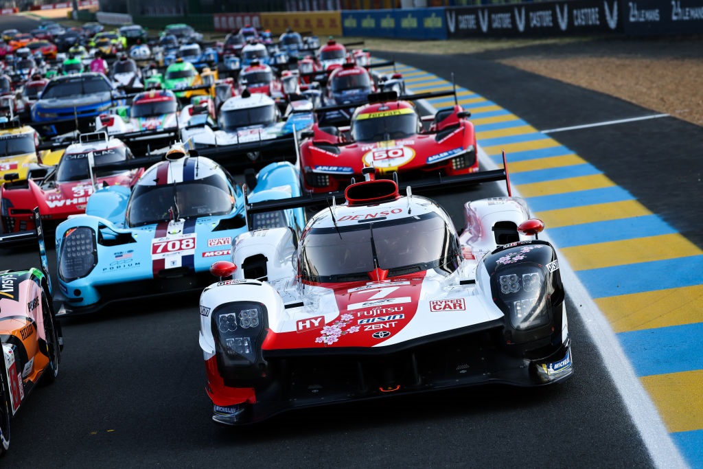 Uno scatto dell'ultima 24 Ore di Le Mans (James Moy Photography / Getty Images)