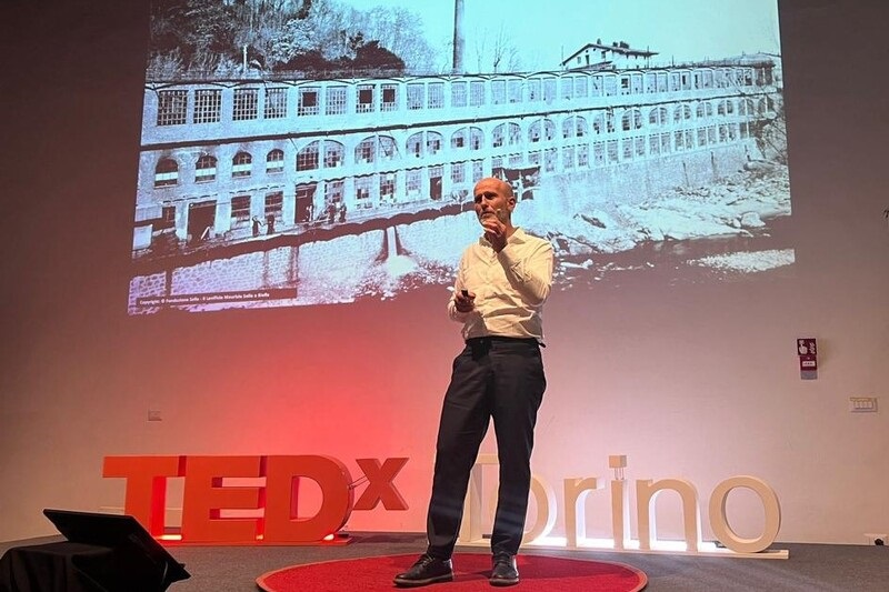 Pietro Sella, Ceo del gruppo Sella, durante il suo intervento