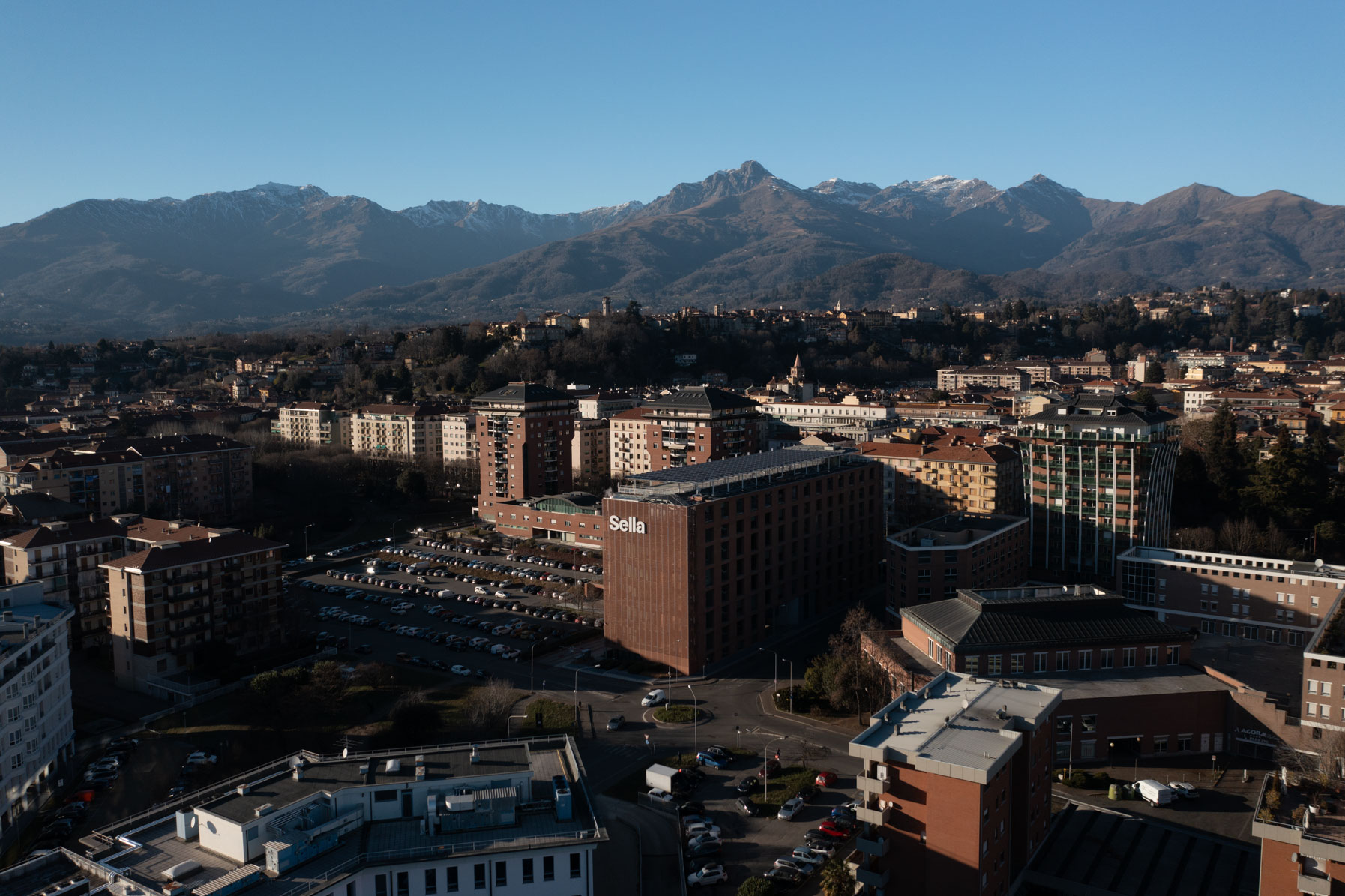 La sede del gruppo Sella a Biella