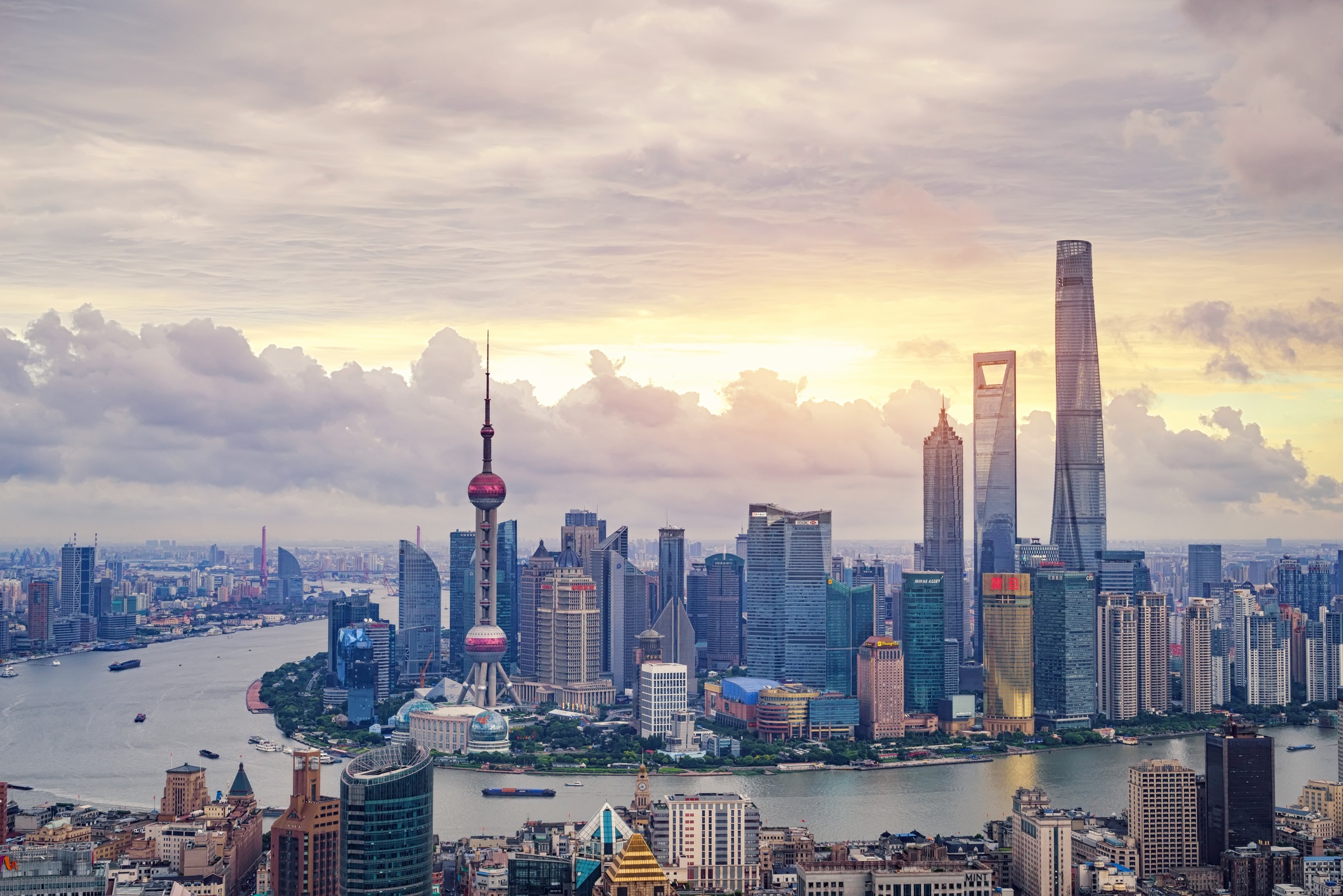Lo skyline di Shanghai (Getty Images)