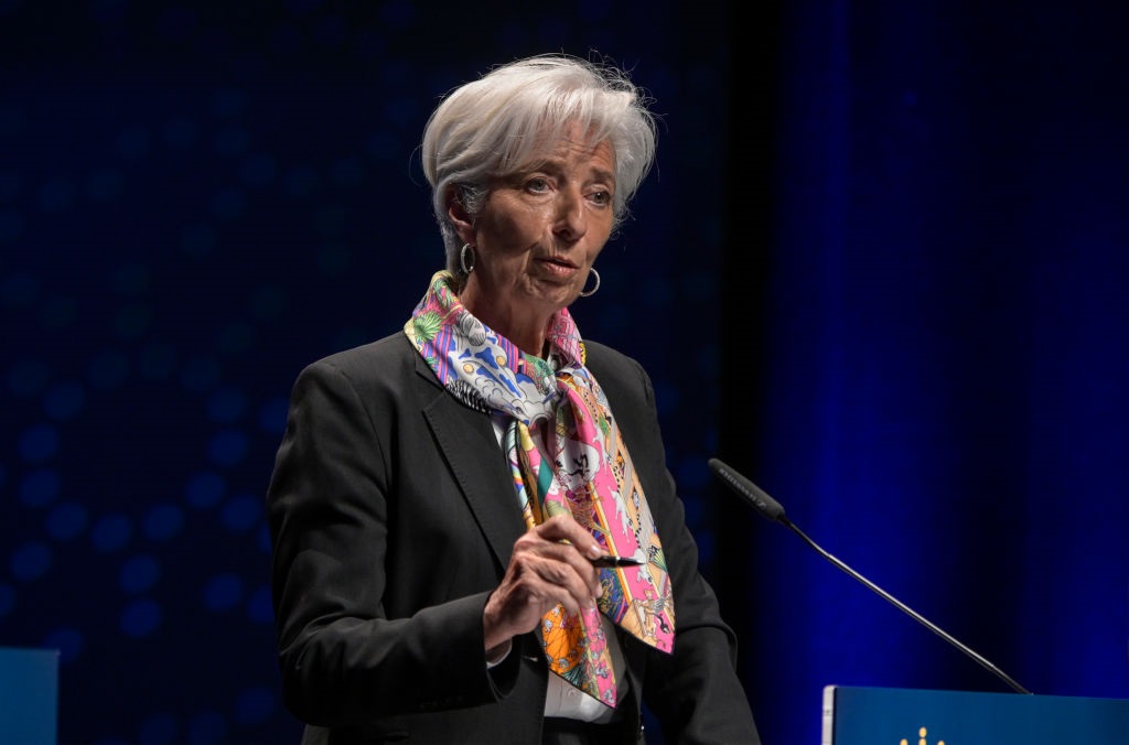 La presidente della Bce Christine Lagarde (Horacio Villalobos / Getty Images)