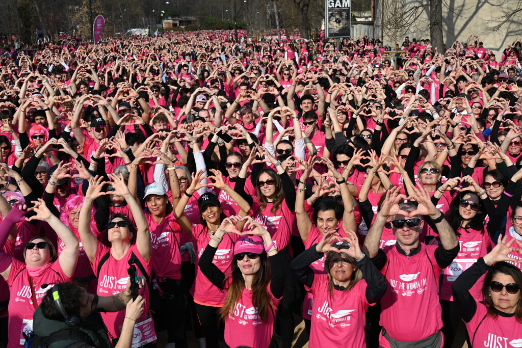 Just The Woman I Am, Torino corre per la ricerca. Grande partecipazione del nostro gruppo Sella