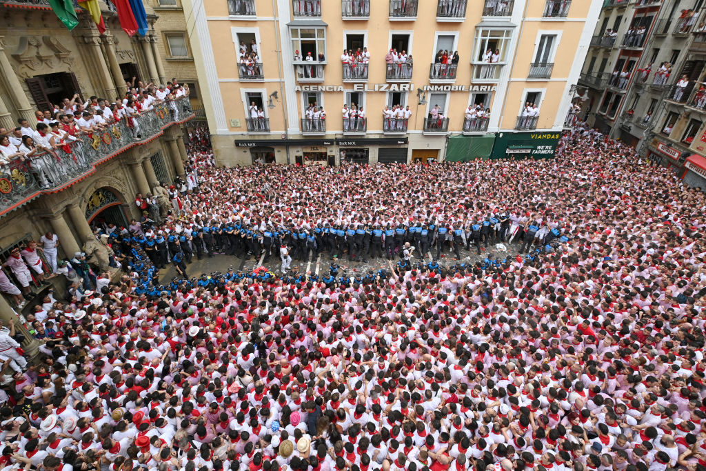 La festa di San Firmino a Pamplona