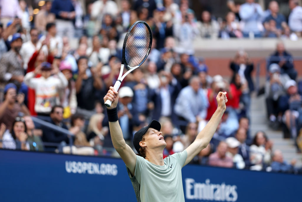 Il trionfo di Sinner agli Us Open