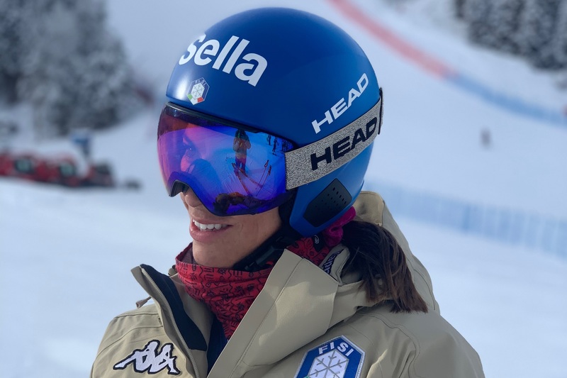 Banca Sella announced as the new main sponsor of the Italian ski racer Elena Curtoni, in view of the forthcoming Beijing Olympics