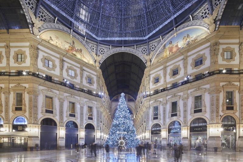 L'albero di Swarovski a Milano