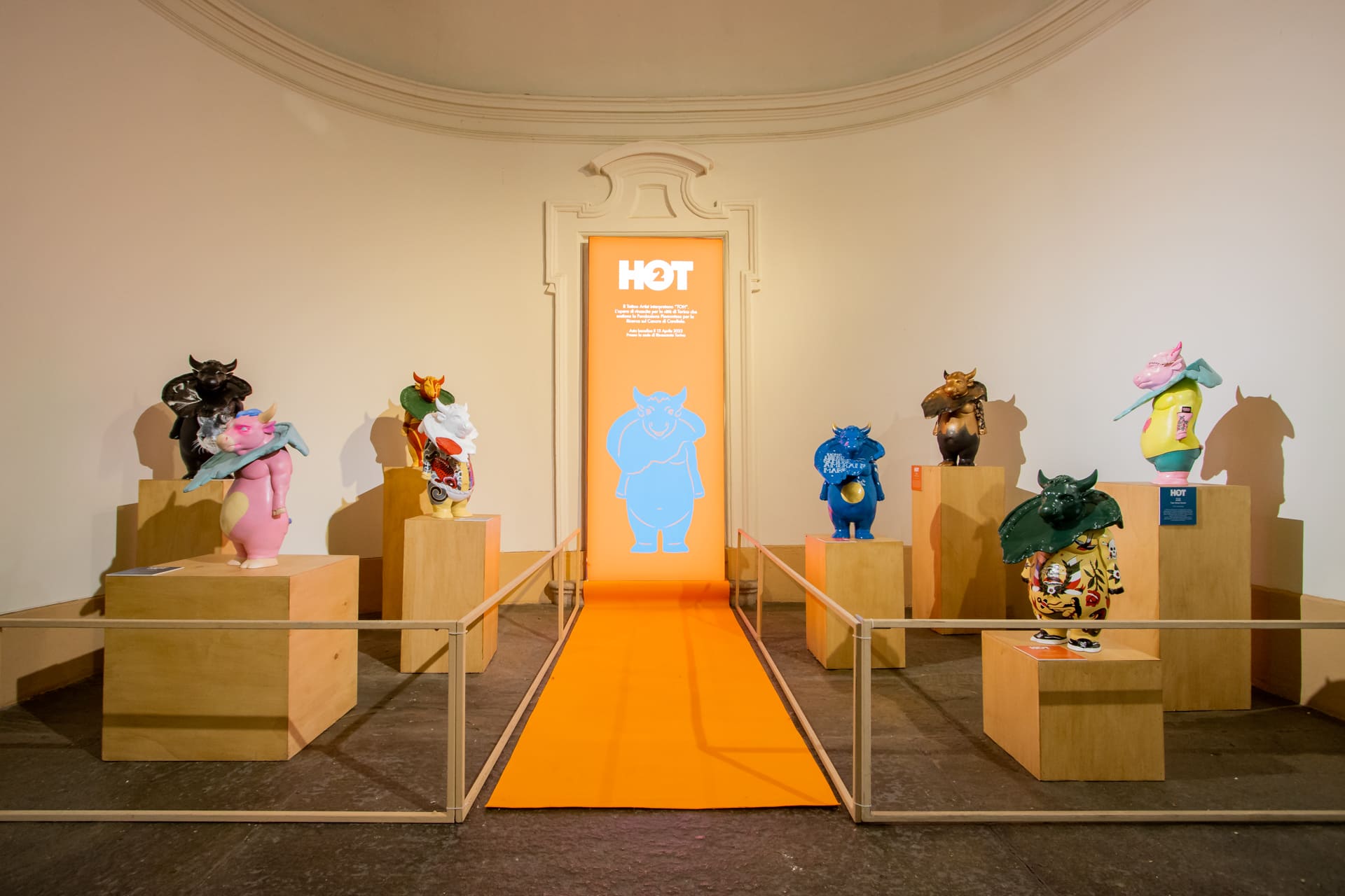 Nelle esedre di Palazzo Bricherasio la mostra di Nicola Russo 