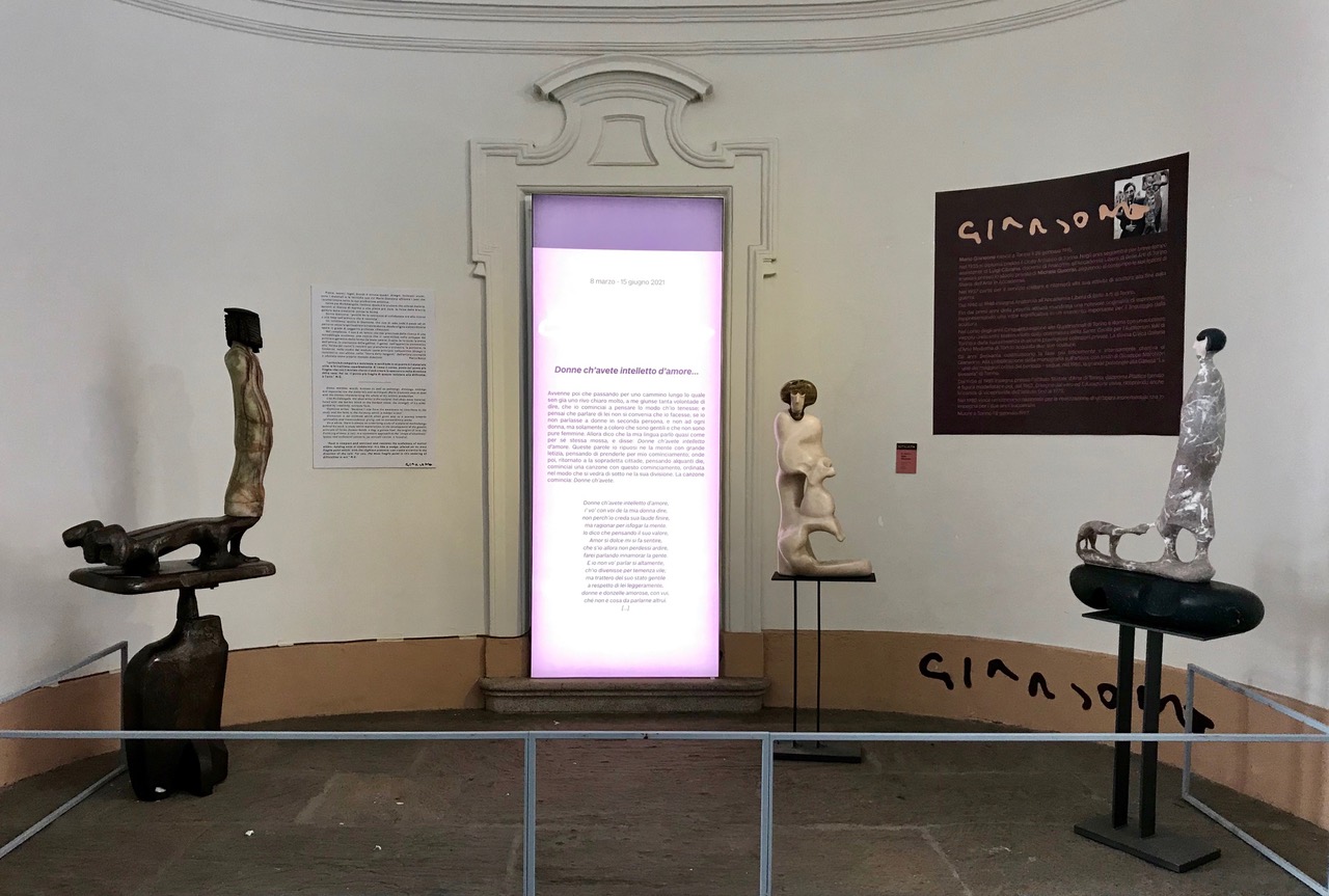 A Palazzo Bricherasio le sculture di Mario Giansone per il 700° anniversario della morte di Dante