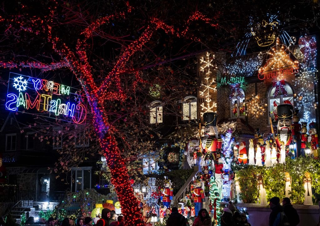 Le luci di Natale a New York