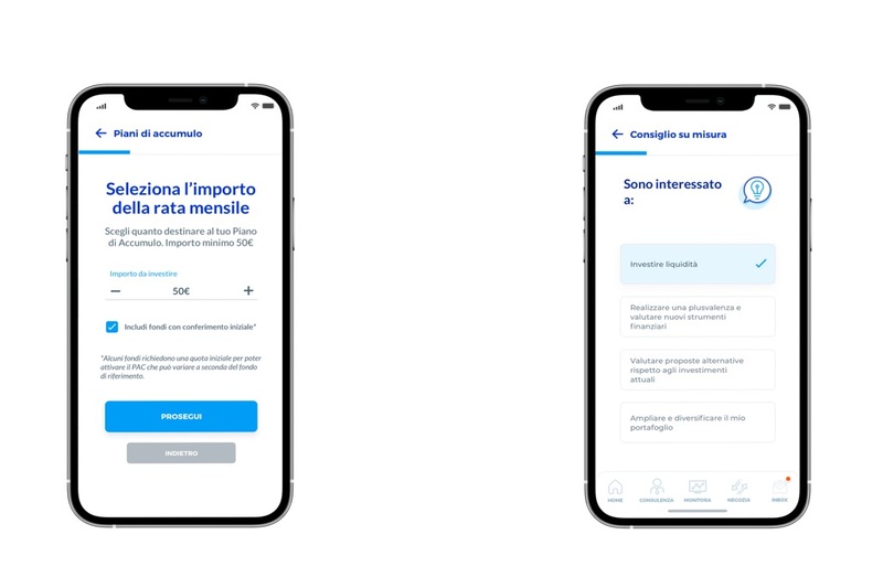 Nuovi servizi per supportare le famiglie nella gestione degli investimenti sull'app Sella Invest