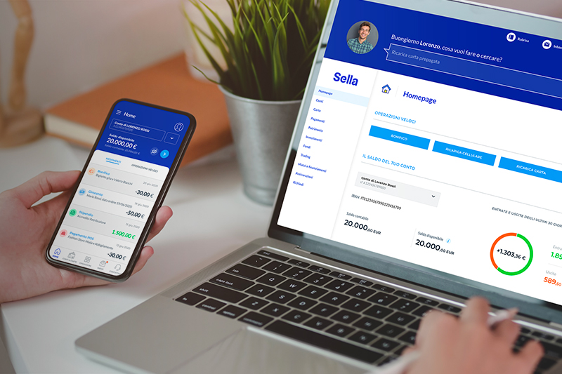 Salvadanaio digitale, assistenza e consulenza nel nuovo conto di Banca Sella gestibile da app